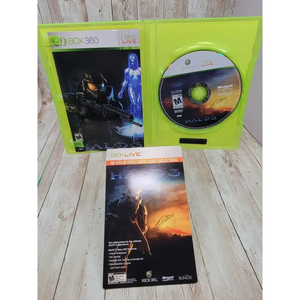 Halo 3 Microsoft Xbox 360 Shooter Game